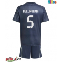 Camiseta Real Madrid Jude Bellingham #5 Visitante Equipación para niños 2025-26 manga corta (+ pantalones cortos)